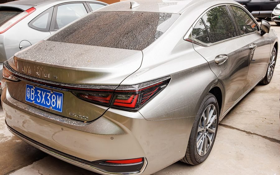 2021 Lexus ES 350 Premier in Champagne Gold, photo 4 of 4